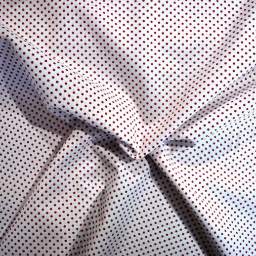 tissu petits pois