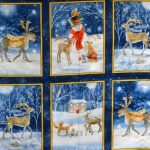 panneau patchwork noel