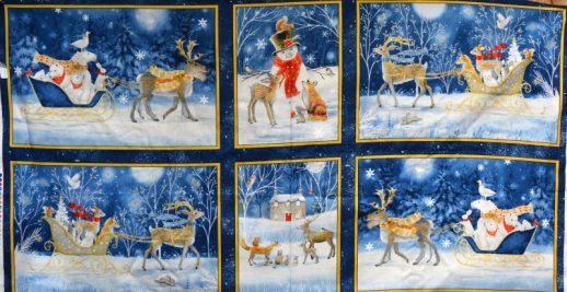 panneau patchwork noel