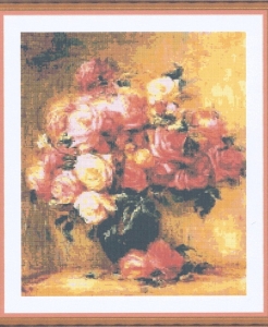 Bouquet of Roses by Renoir