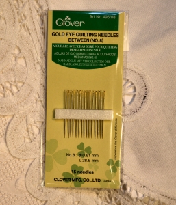 Aiguilles quilting N°8 Clover