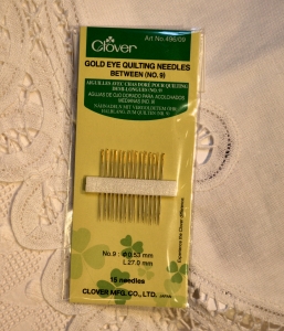 Aiguilles quilting N°9 Clover