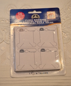 Cartes en carton pour fils à broder