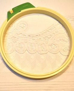 Tambour à broder Clover 18 cm