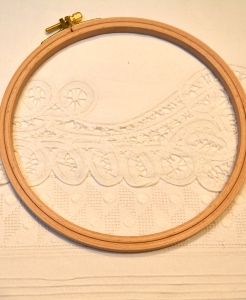 Tambour à broder N°4   17 cm