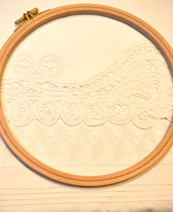 Tambour à broder N°5   20 cm