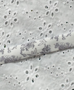 Biais Toile de Jouy gris