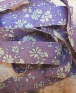 Biais Liberty Lilas